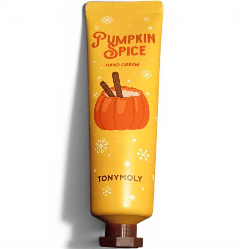 TONYMOLY Pumpkin Spice Hand Cream 30ml 1.01oz Hydrating K-Beauty Moisturizer